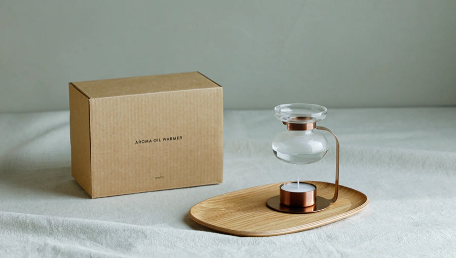 KINTO Aroma Oil Warmer with gift box