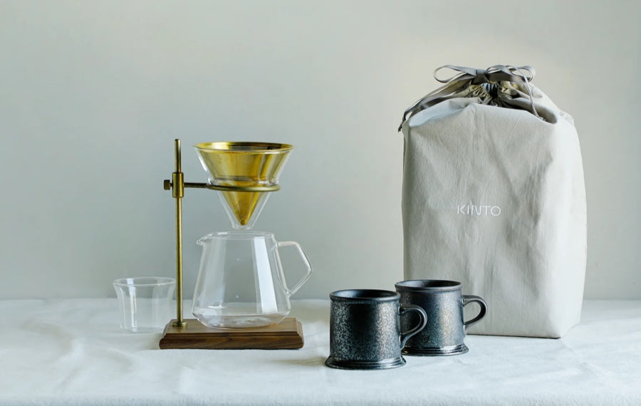 KINTO SLOW COFFEE STYLE set with cloth gift bag