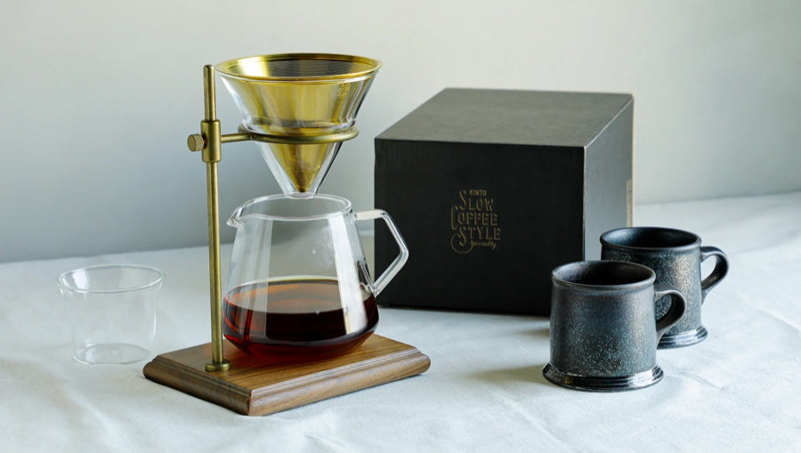KINTO SLOW COFFEE STYLE pour-over set with gift box