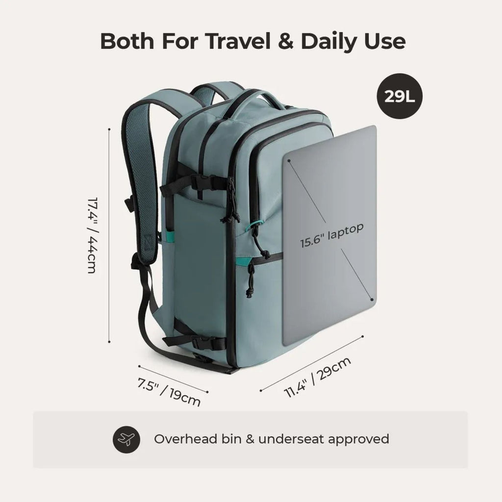 Bagsmart Faro Carry On Travel Backpack Set 29L (Arona)