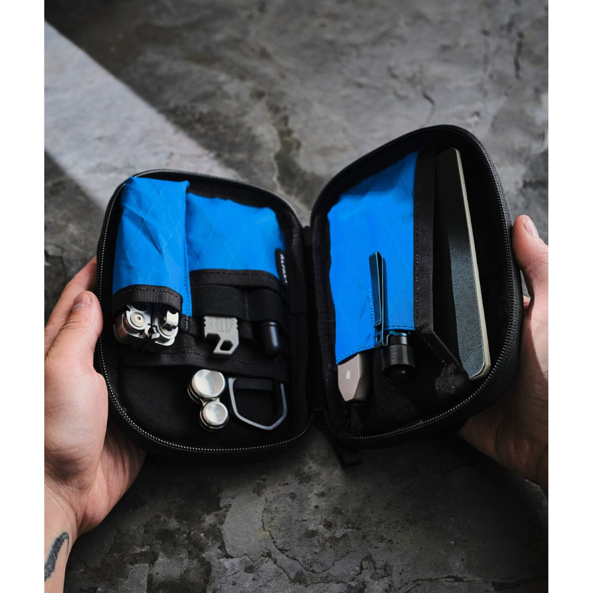 ALPAKA Admin Pouch With Hook & Loop VX21 (Blue)
