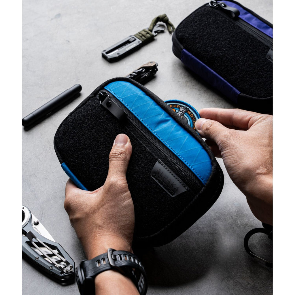 ALPAKA Admin Pouch With Hook & Loop VX21 (Blue)