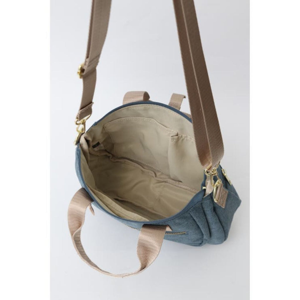 Anello Atelier 2Way Mini Tote Bag (Denim Blue)