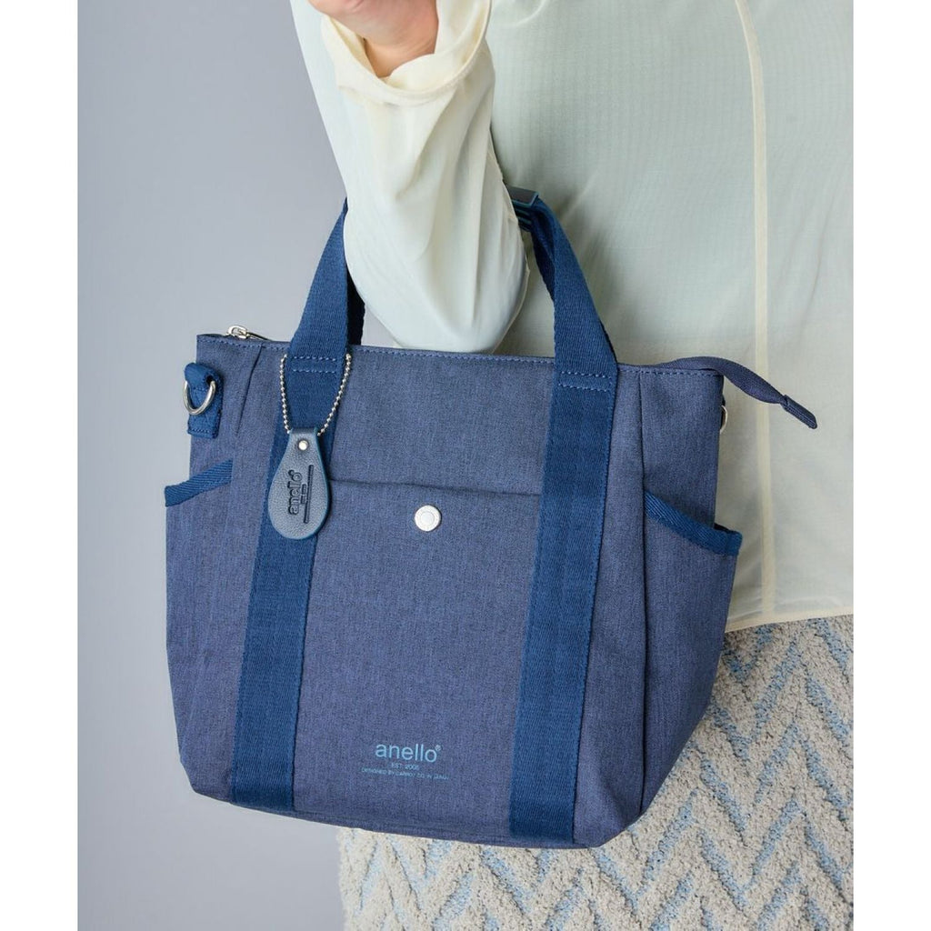 Anello Berry 2Way Mini Tote Bag (Black)