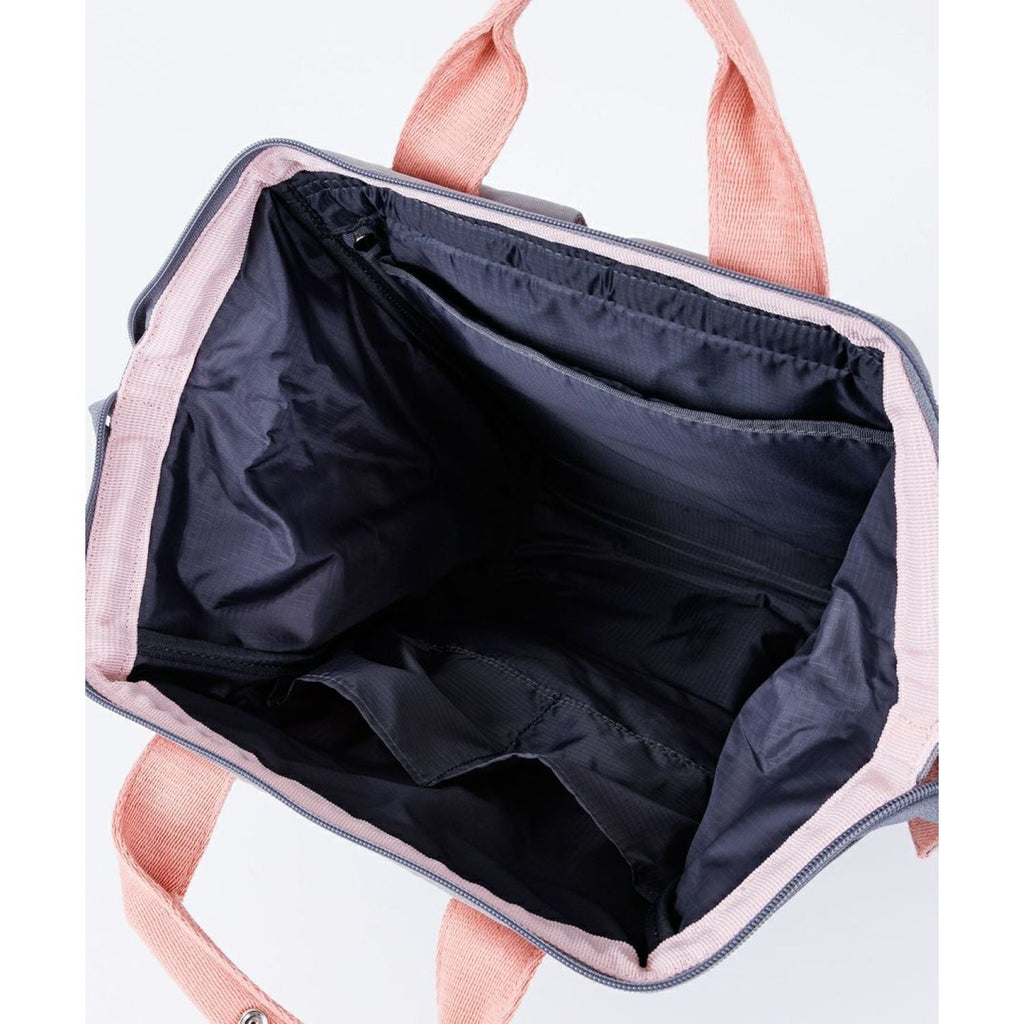 Anello Beverly Kuchigane Backpack R (Grey)