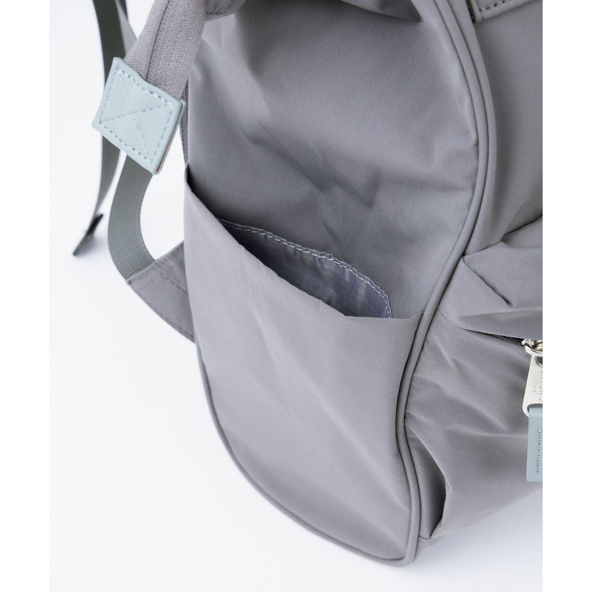 Anello Circle Kuchigane Backpack Slim R (Grey)