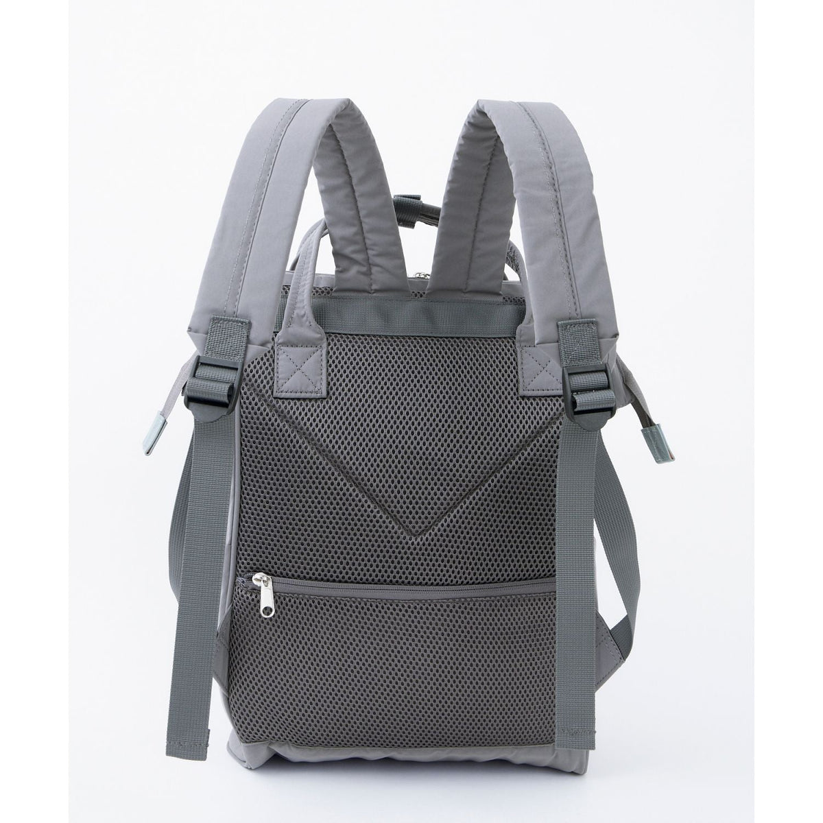 Anello Circle Kuchigane Backpack Slim R (Grey)