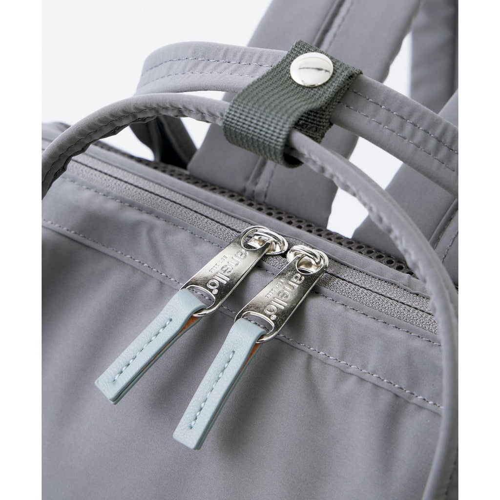 Anello Circle Kuchigane Backpack Slim R (Grey)