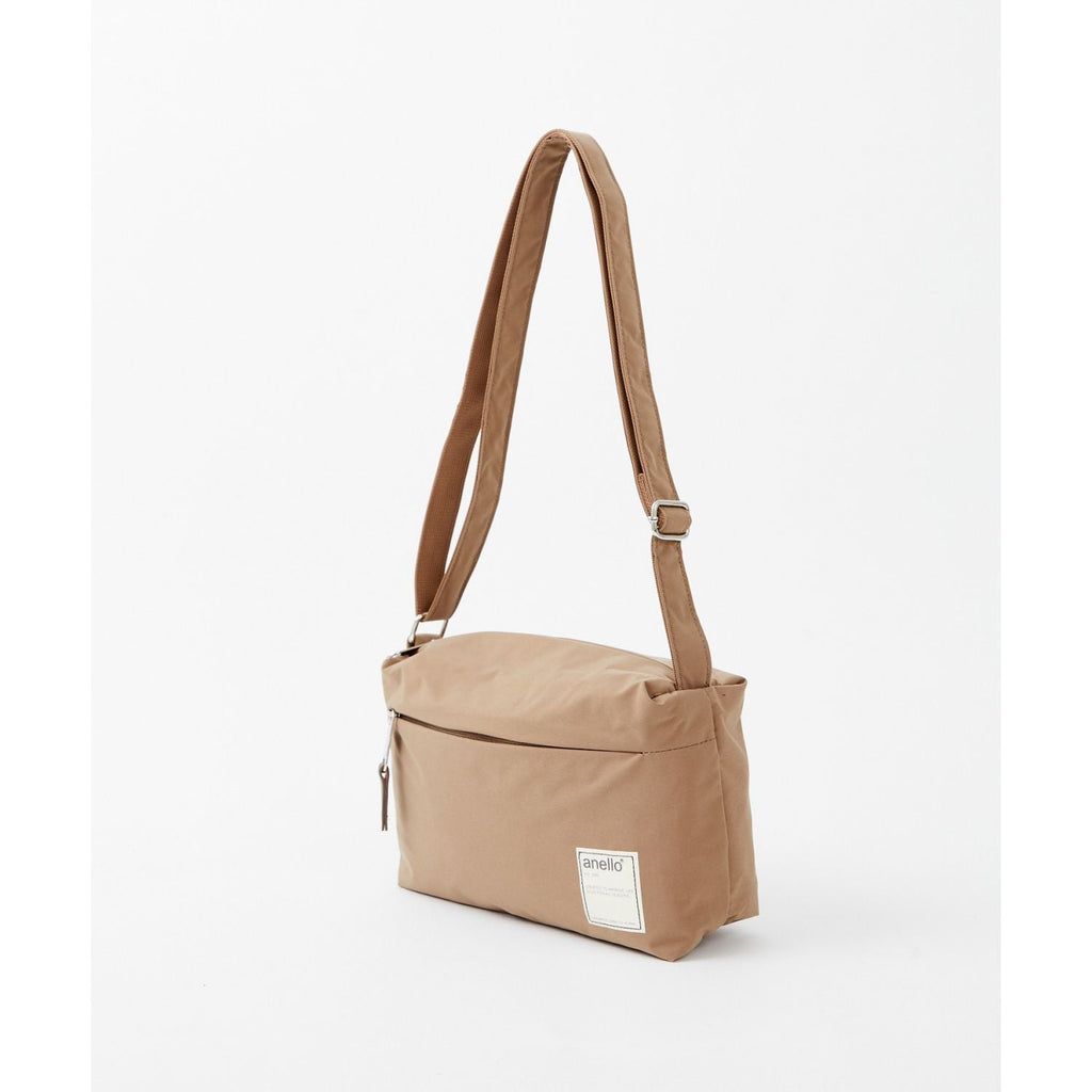 Anello Circle Mini Shoulder Bag (Beige)