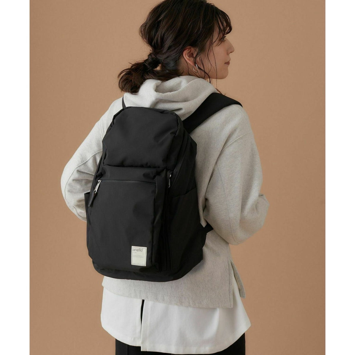 Anello Circle Multifunctional Backpack (Black)