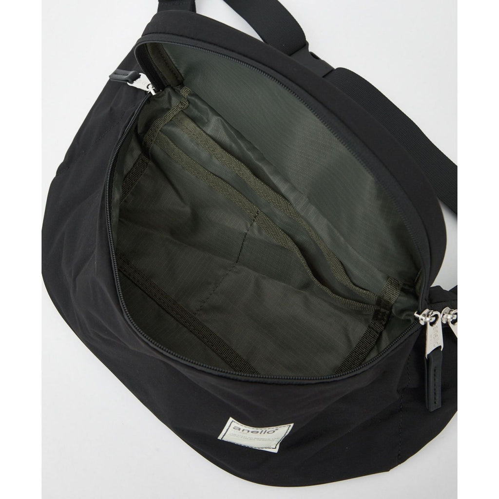 Anello Circle Waist Bag (Black)