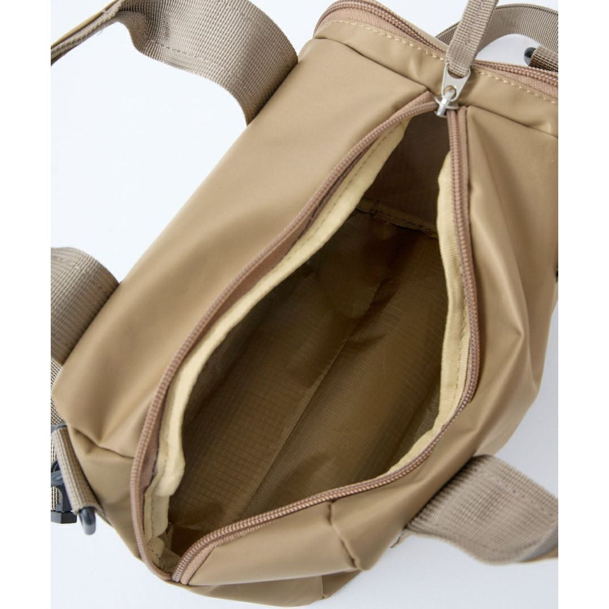 Anello Cube 2Way Mini Boston Bag (Beige)