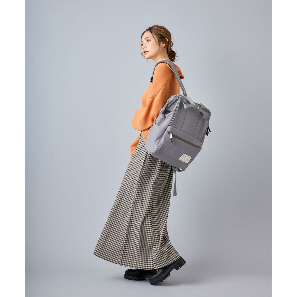 Anello Departure Kuchigane Backpack R (Navy)