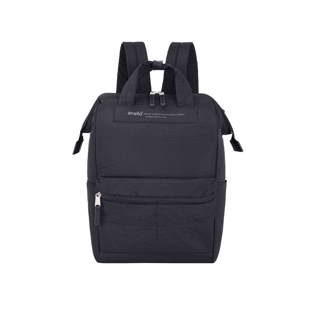 Anello Future Nostalgia Kuchigane Backpack Slim R (Black)