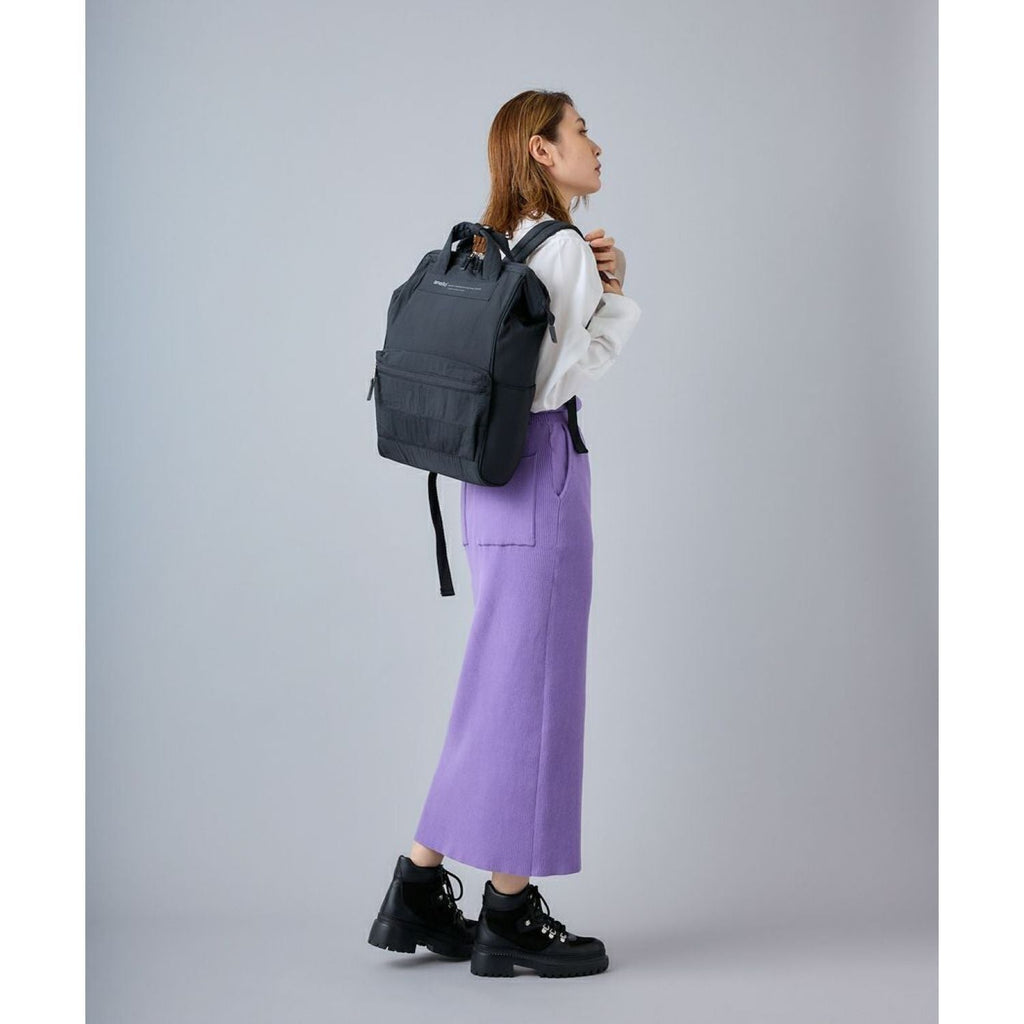 Anello Future Nostalgia Kuchigane Backpack Slim R (Mustard)