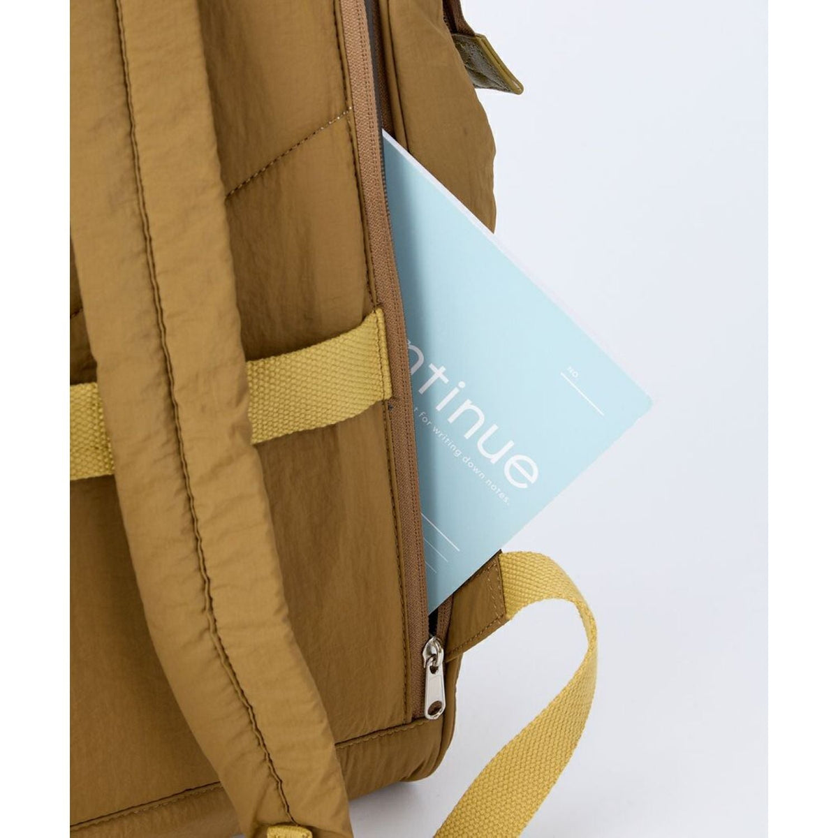 Anello Future Nostalgia Kuchigane Backpack Slim R (Mustard)