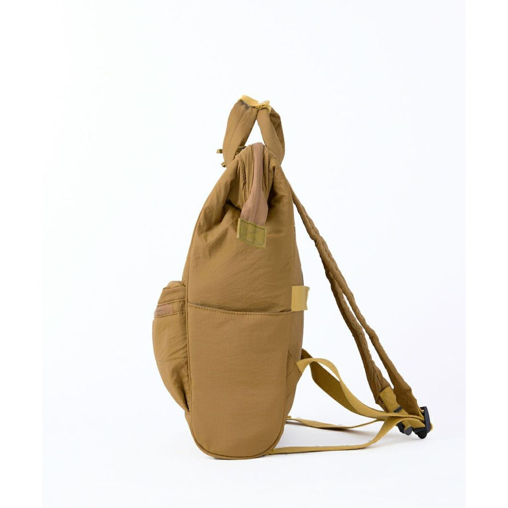 Anello Future Nostalgia Kuchigane Backpack Slim R (Mustard)