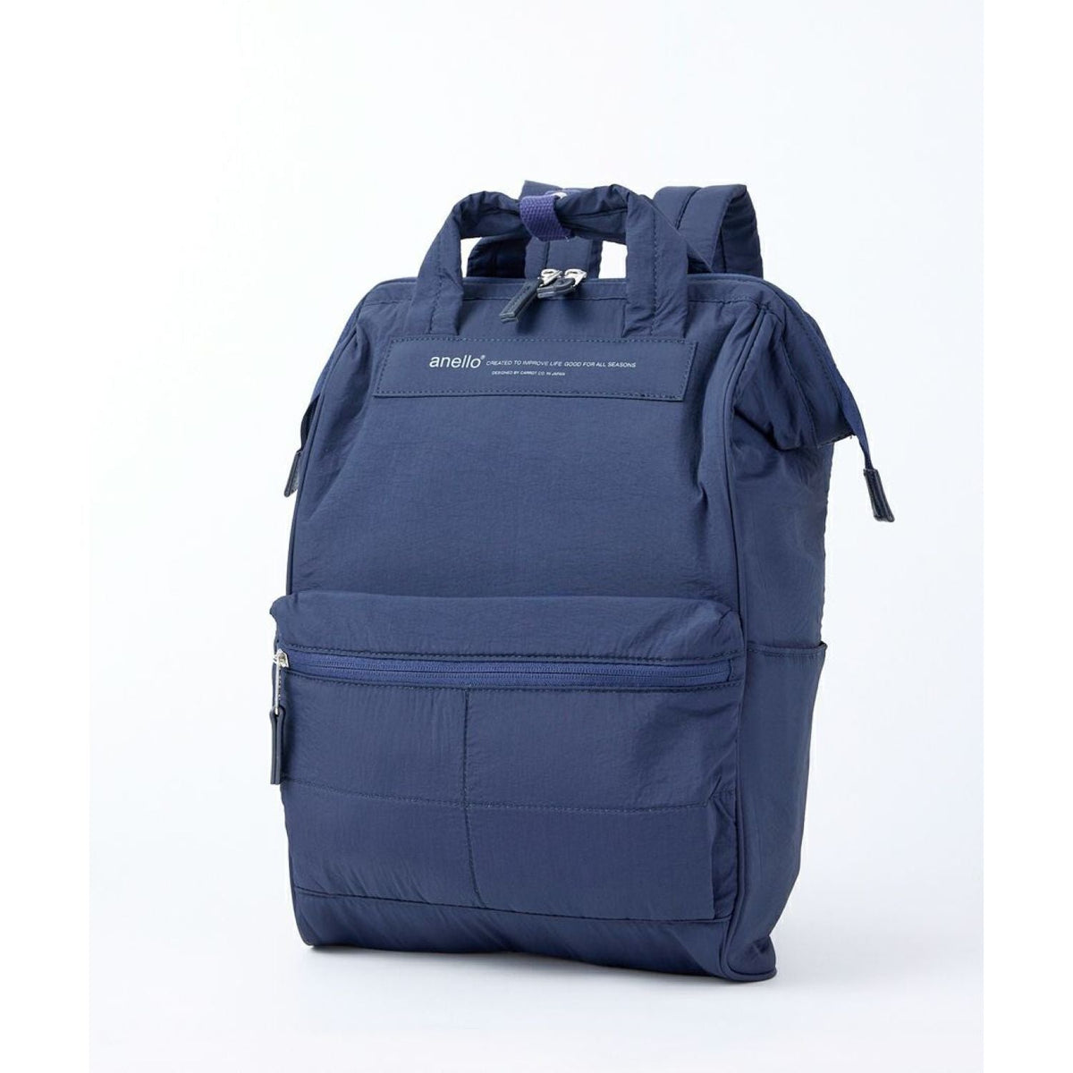 Anello Future Nostalgia Kuchigane Backpack Slim R (Navy)