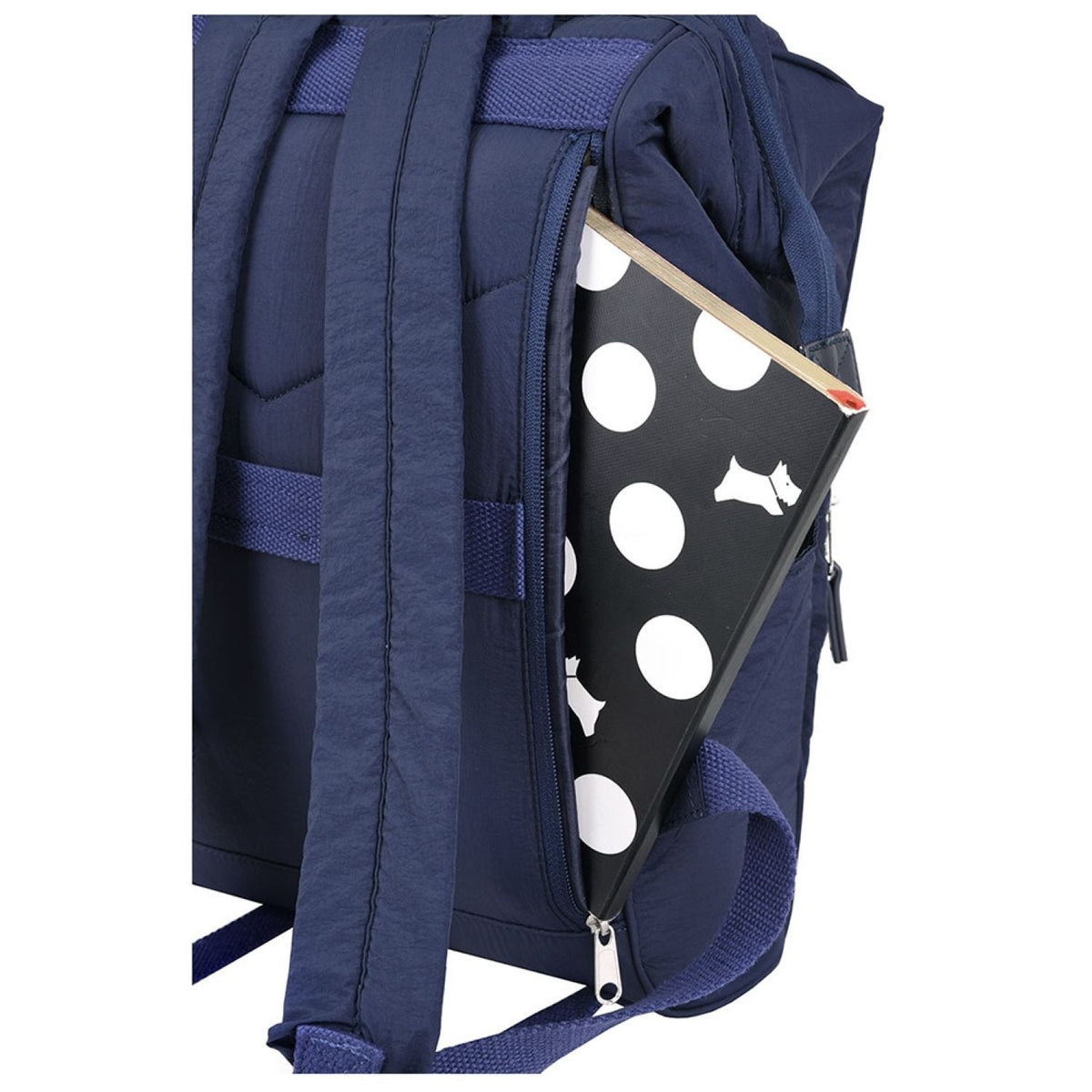 Anello Future Nostalgia Kuchigane Backpack Slim R (Navy)
