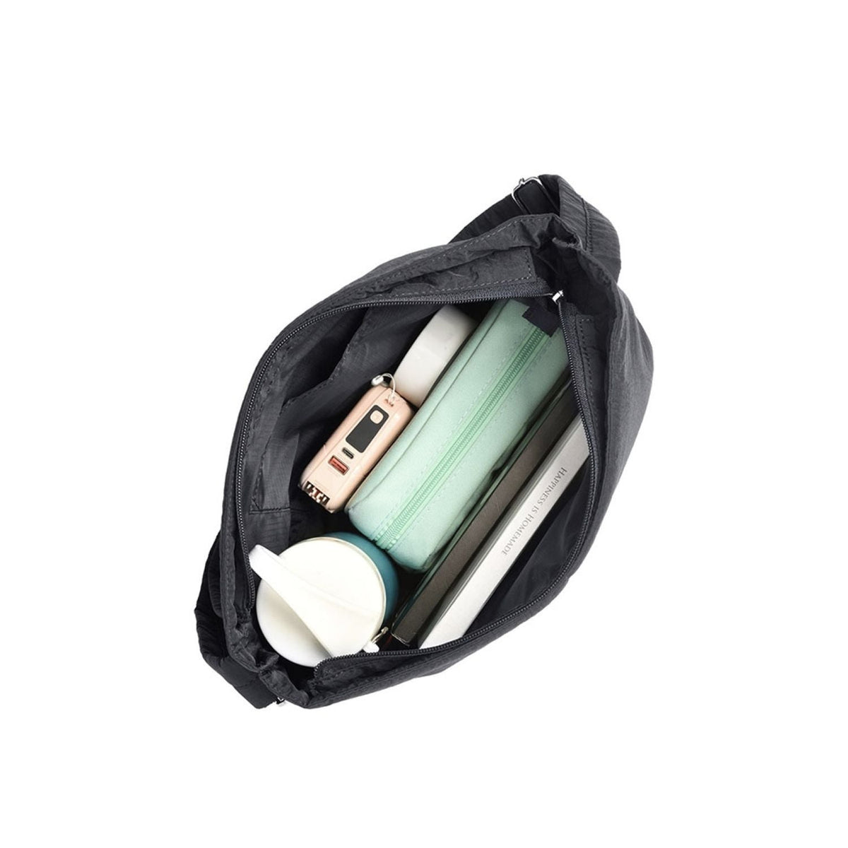 Anello Future Nostalgia Shoulder Bag (Black)