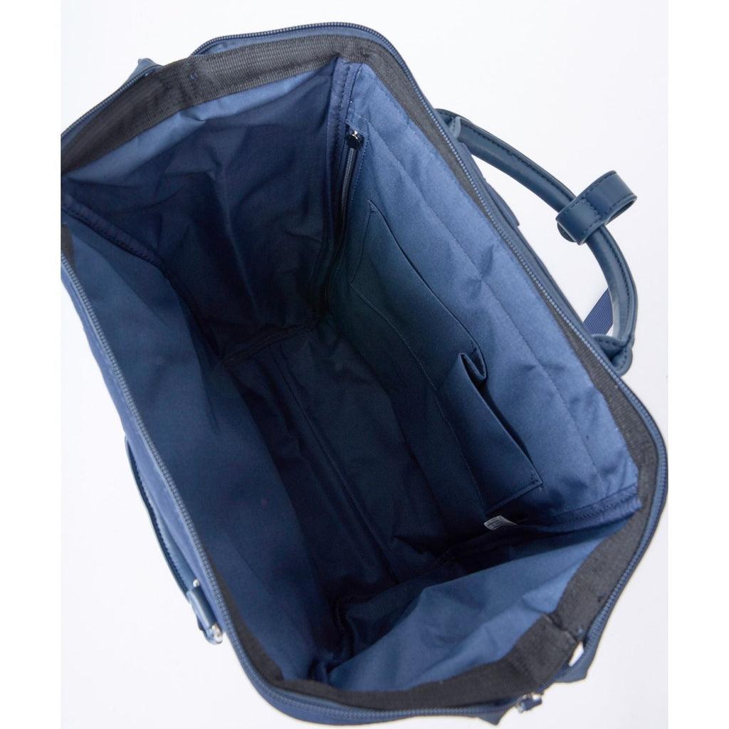 Anello New Retro Kuchigane Backpack Slim R (Navy)