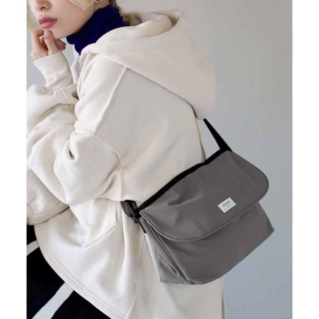 Anello Savon Flappy Shoulder Bag (Grey)
