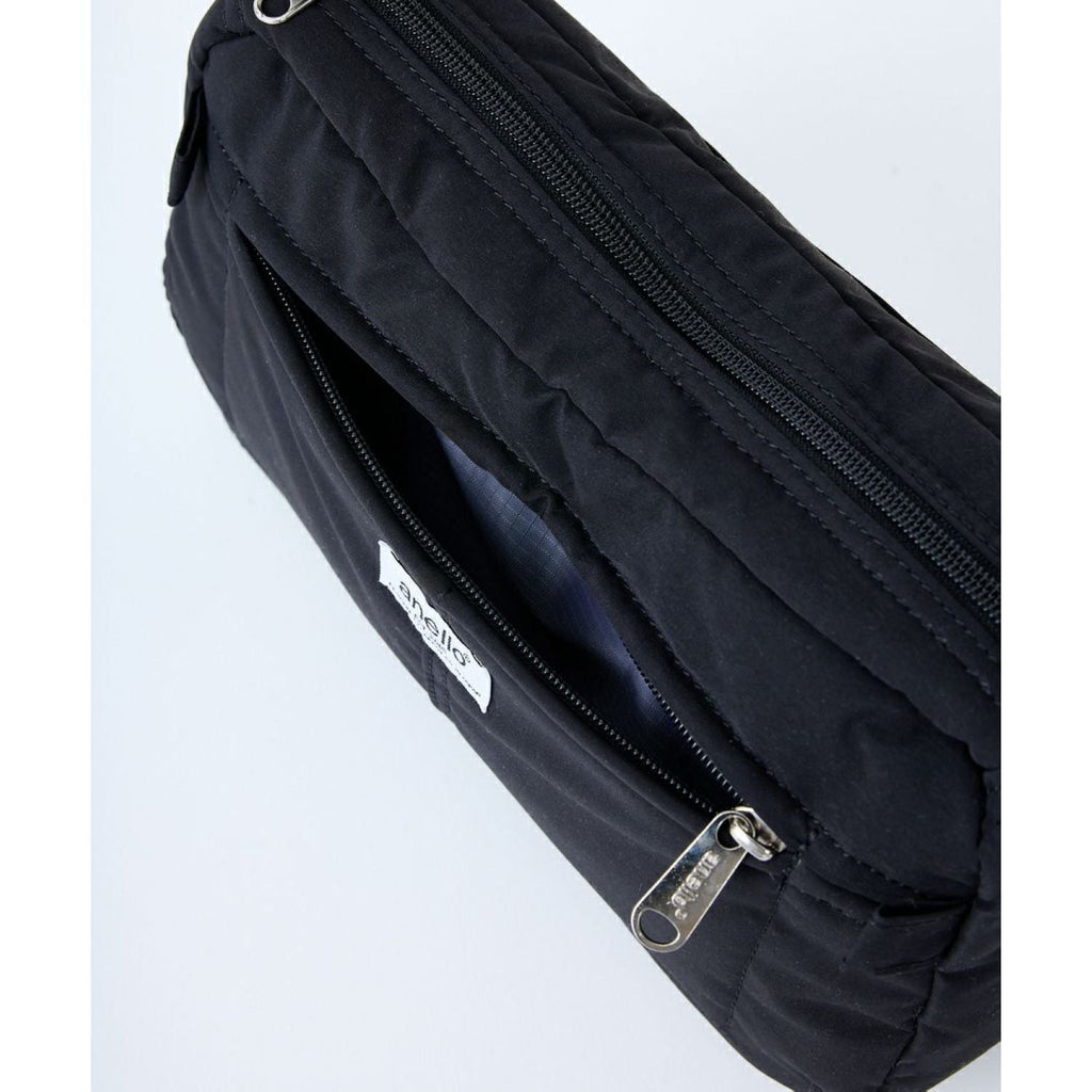 Anello Soft Mini Shoulder Bag (Black)