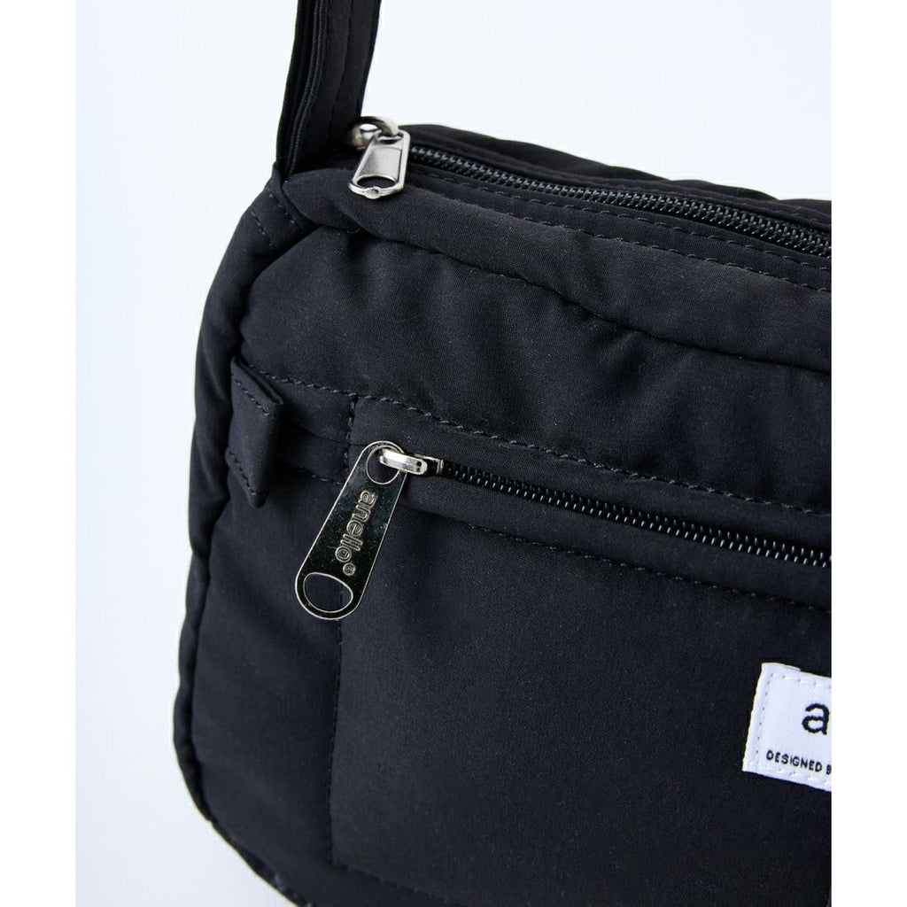 Anello Soft Mini Shoulder Bag (Black)