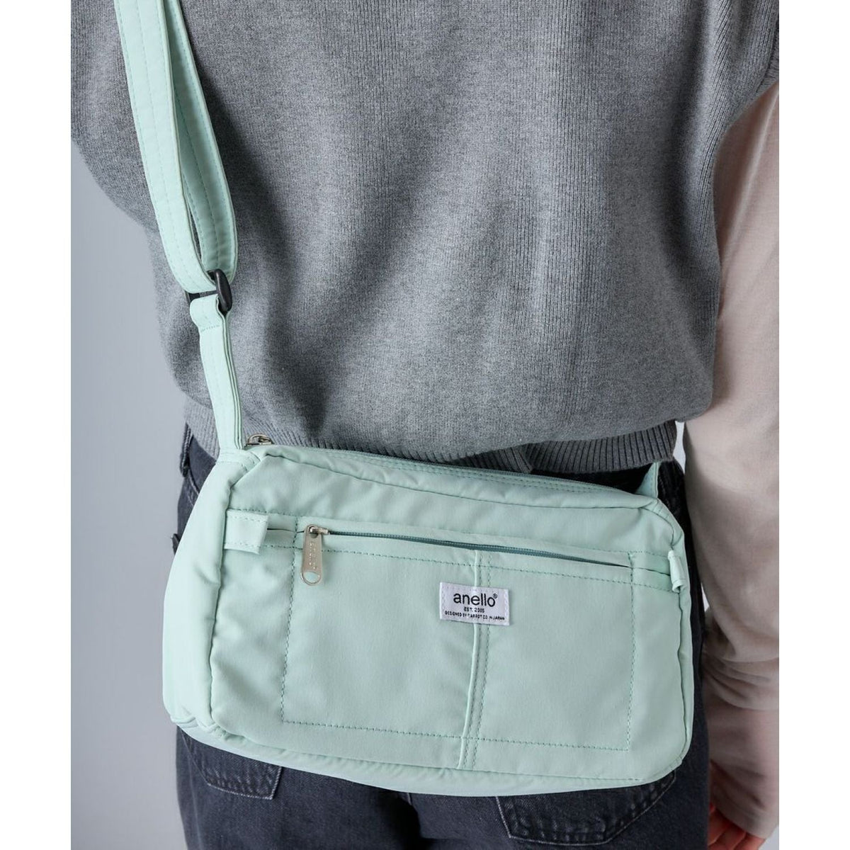 Anello Soft Mini Shoulder Bag (Orange)