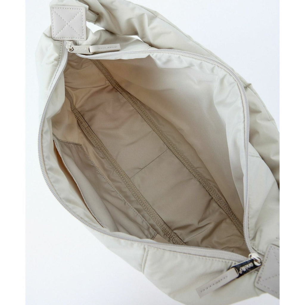 Anello Souffle Shoulder Bag (Light Grey)