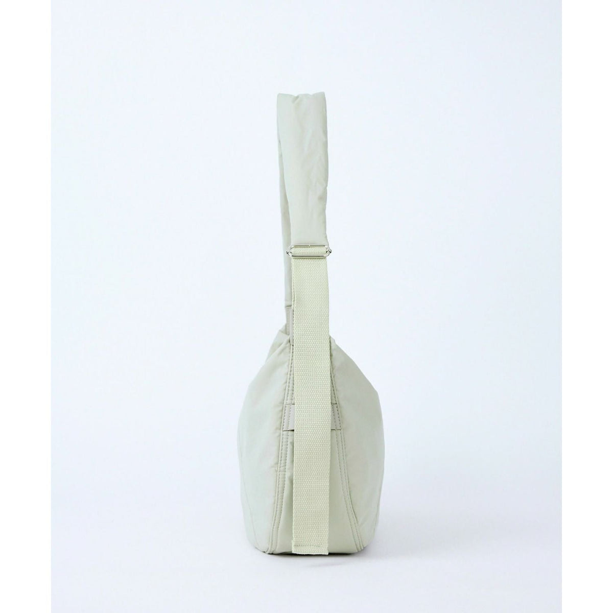 Anello Souffle Shoulder Bag (Light Grey)