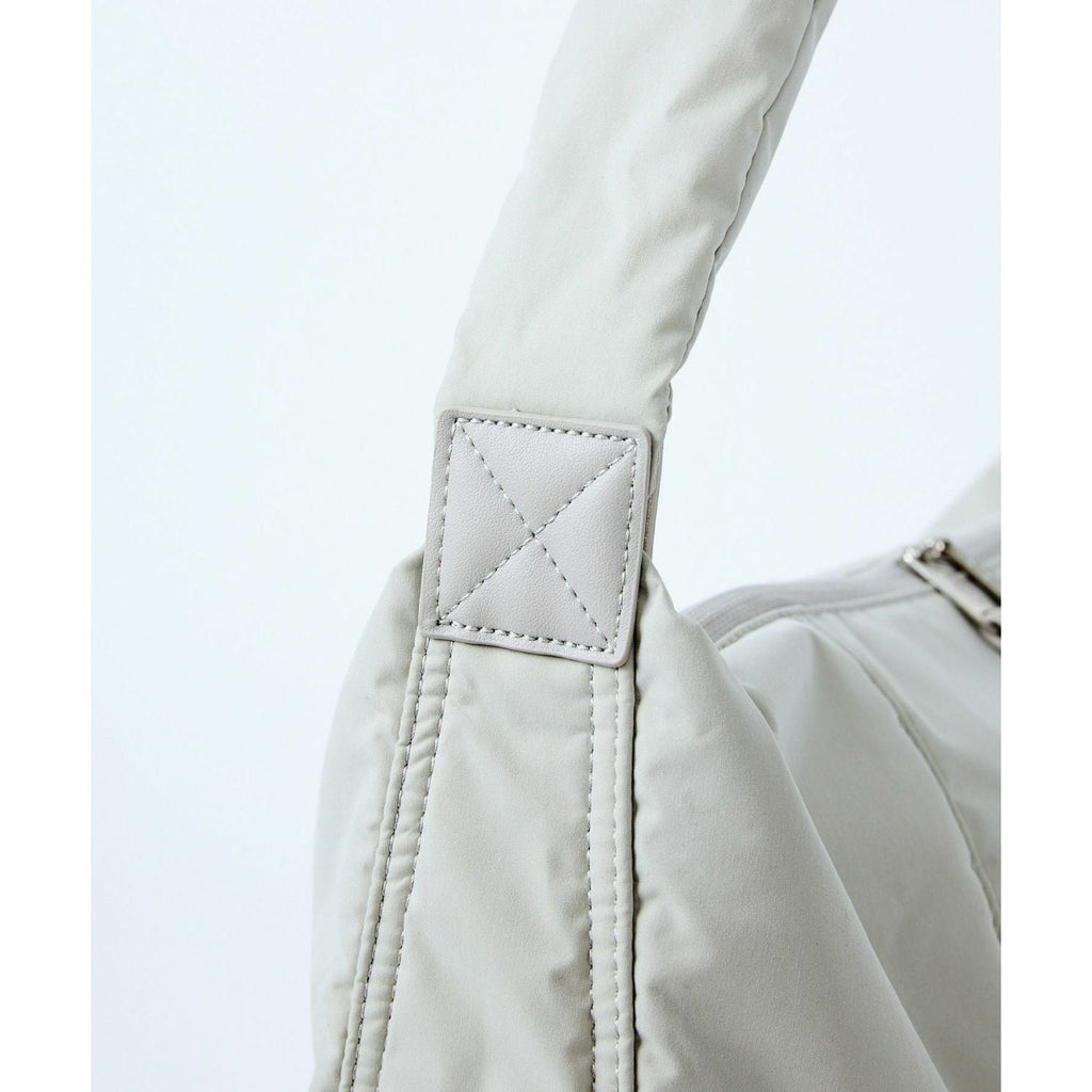Anello Souffle Shoulder Bag (Light Grey)