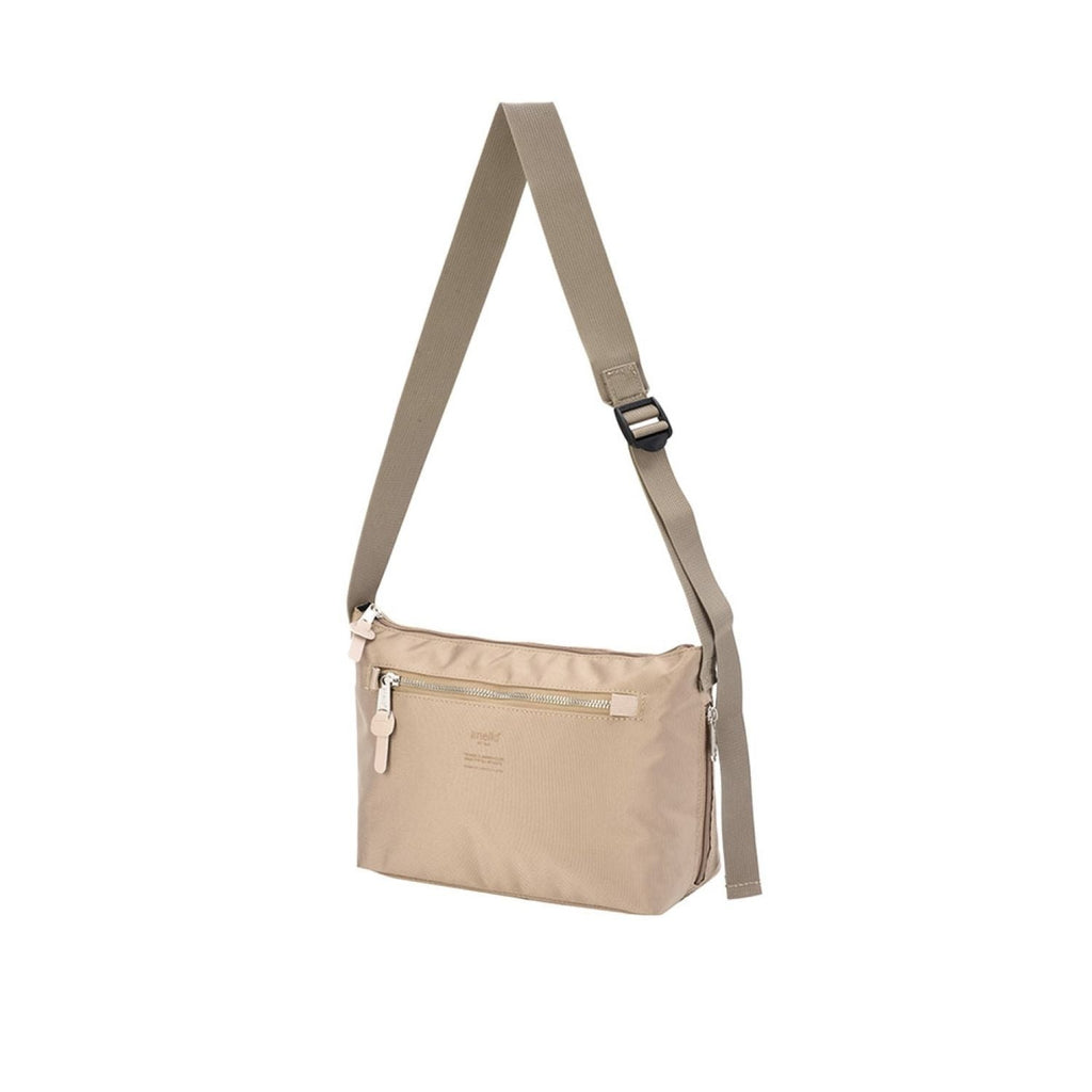 Anello Three Mini Shoulder Bag (Beige)