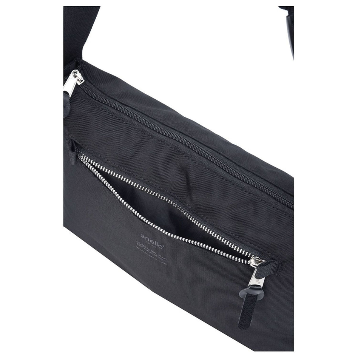 Anello Three Mini Shoulder Bag (Black)