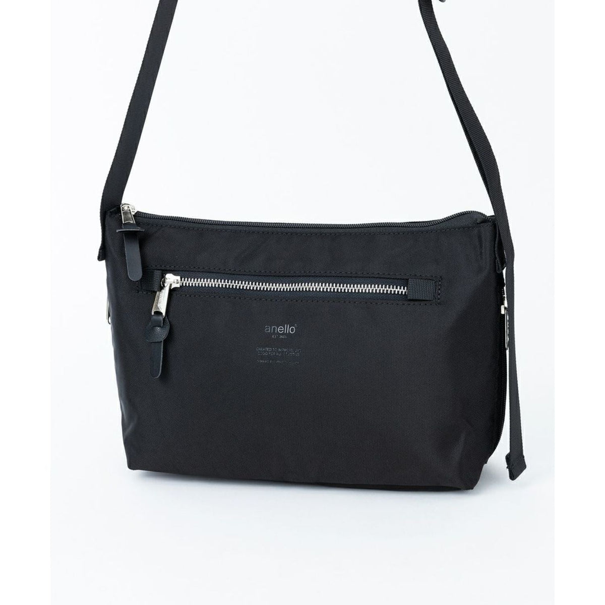 Anello Three Mini Shoulder Bag (Black)