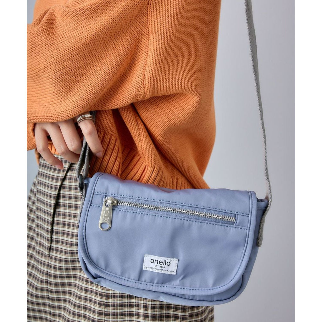 Anello Town Mini Shoulder Bag (Black)