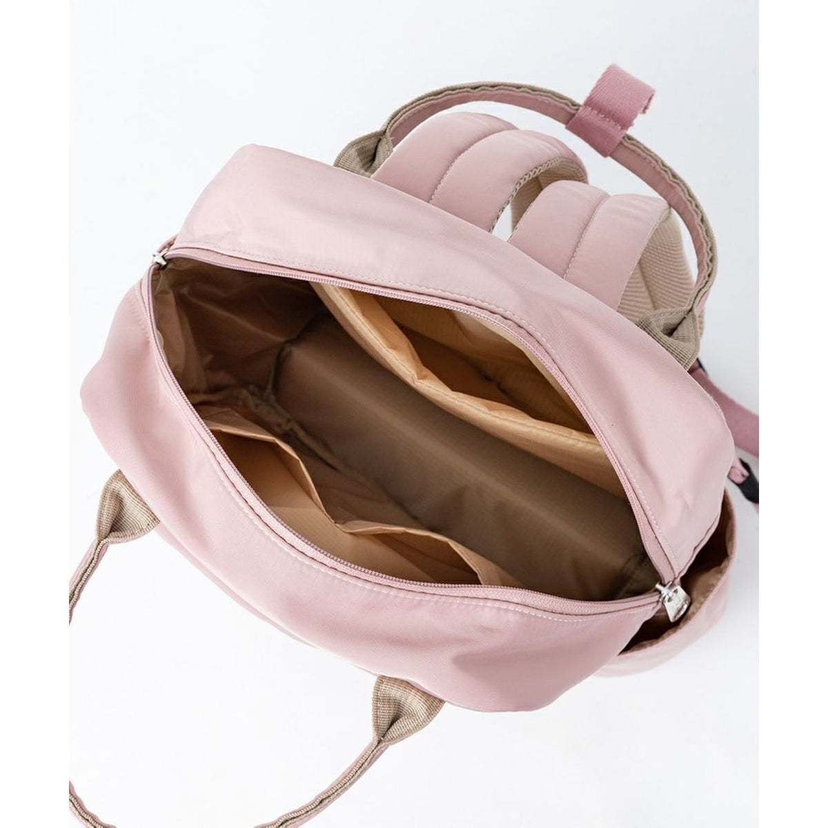 Anello Town Squared Backpack (Pink)