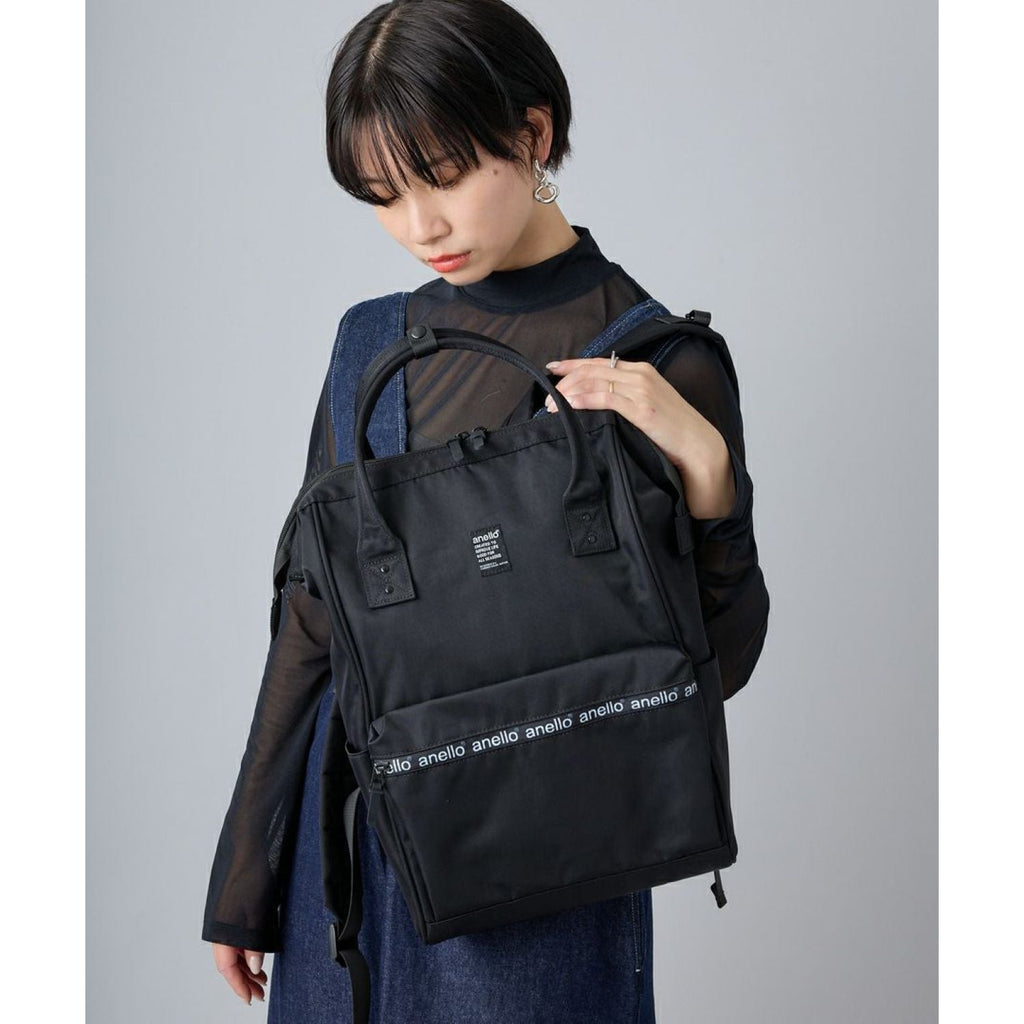 Anello Zip Kuchigane Backpack Slim R (Navy)