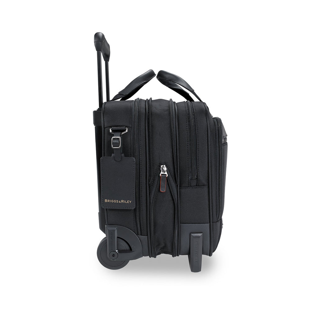 Briggs & Riley @Work Medium 2-Wheel Expandable Brief (Black)