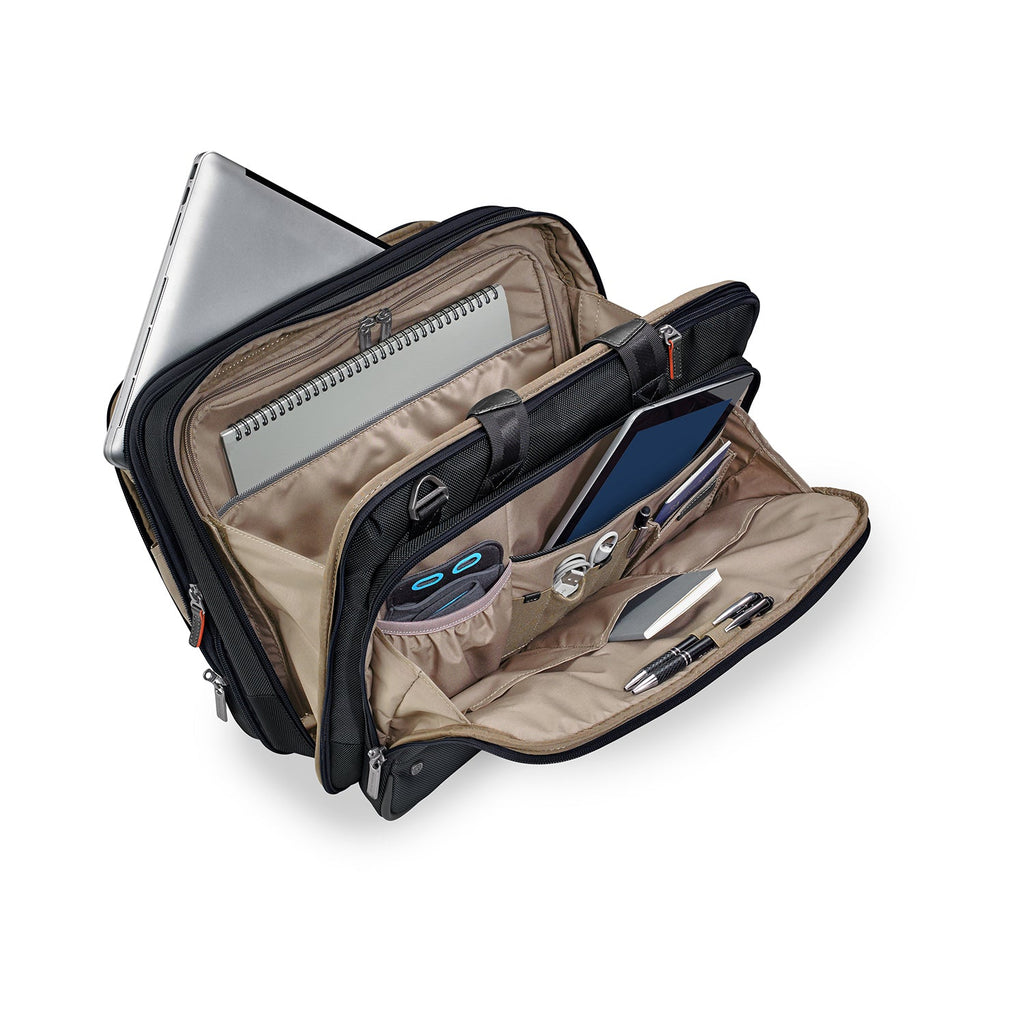 Briggs & Riley @Work Medium Expandable Brief (Black)