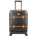 BRIC'S Bellagio V2 21" Carry On Luggage Spinner + Pocket with USB (Olive)