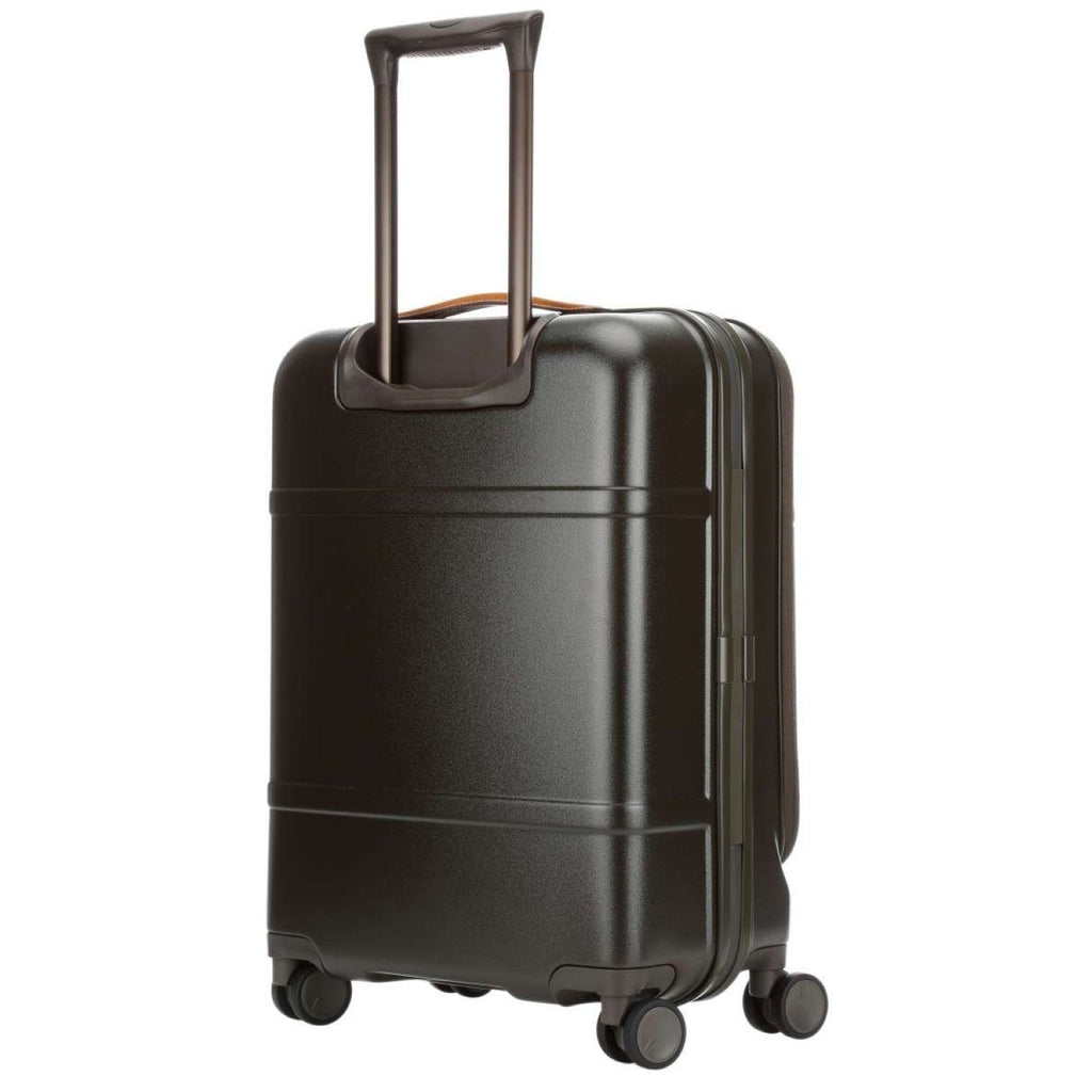 BRIC'S Bellagio V2 21" Carry On Luggage Spinner + Pocket with USB (Olive)