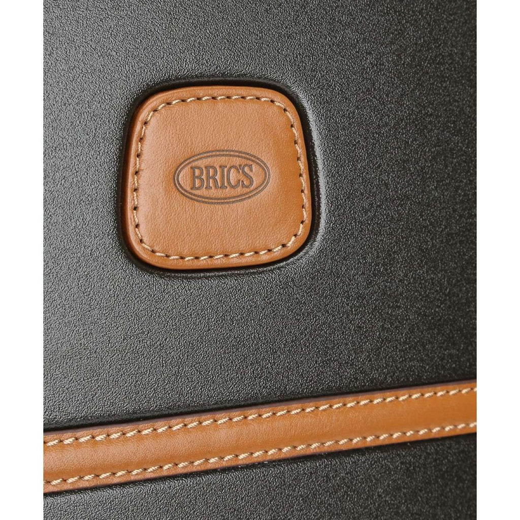 BRIC'S Bellagio V2 21" Carry On Luggage Spinner + Pocket with USB (Olive)