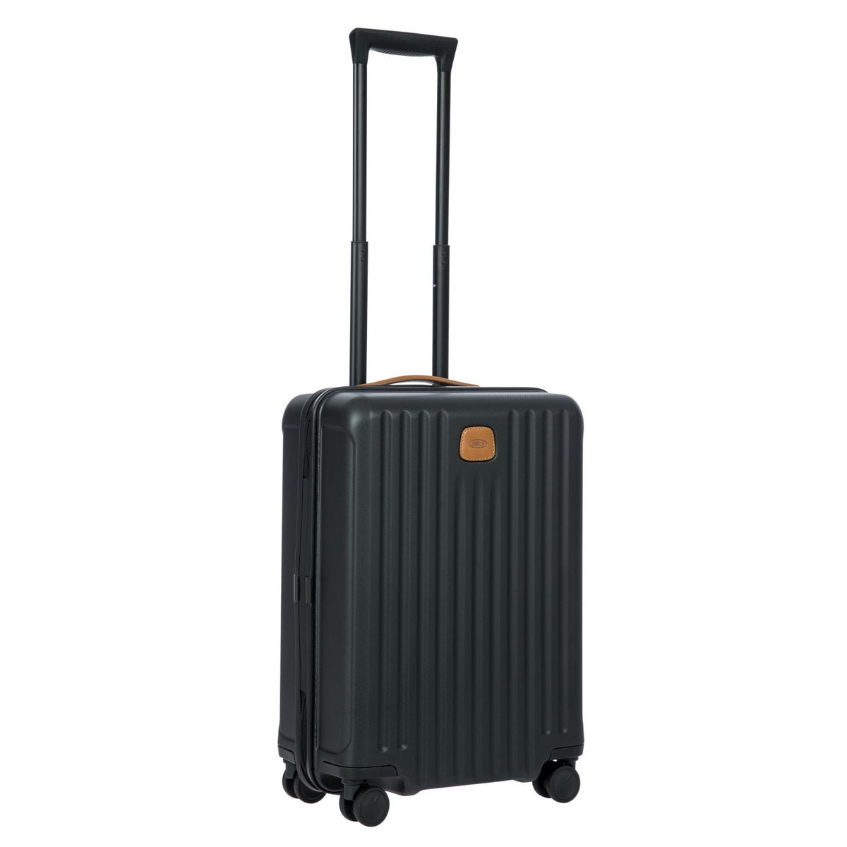 BRIC'S Capri 21" 8-Wheeled Carry On Luggage Spinner (Matte Black)