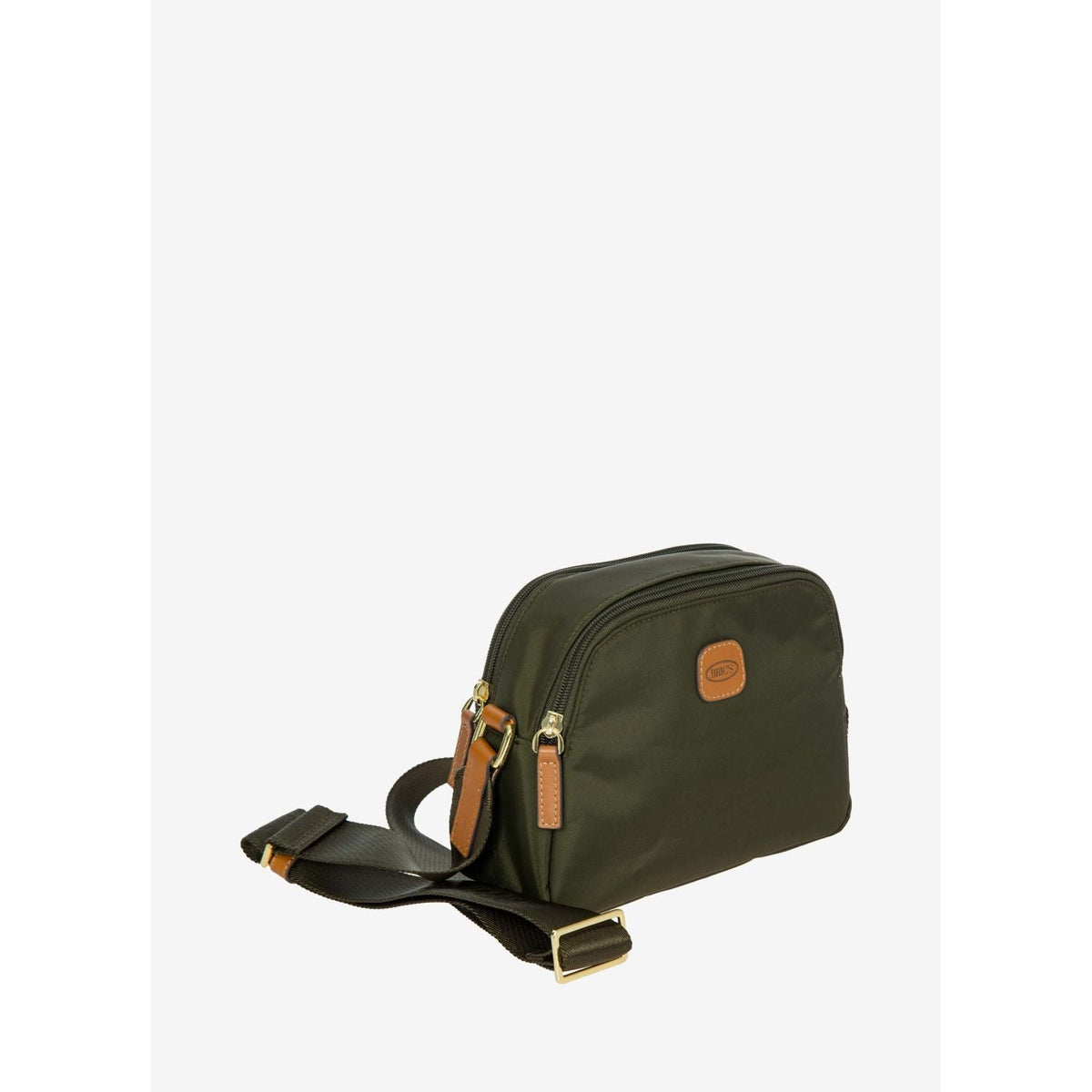 BRIC'S X-Bag Travel Shoulder Bag - Small (Olive)