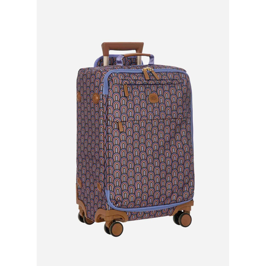 BRIC'S X-Travel 22" Carry On Luggage With Front Access Opening Spinner (Pop)