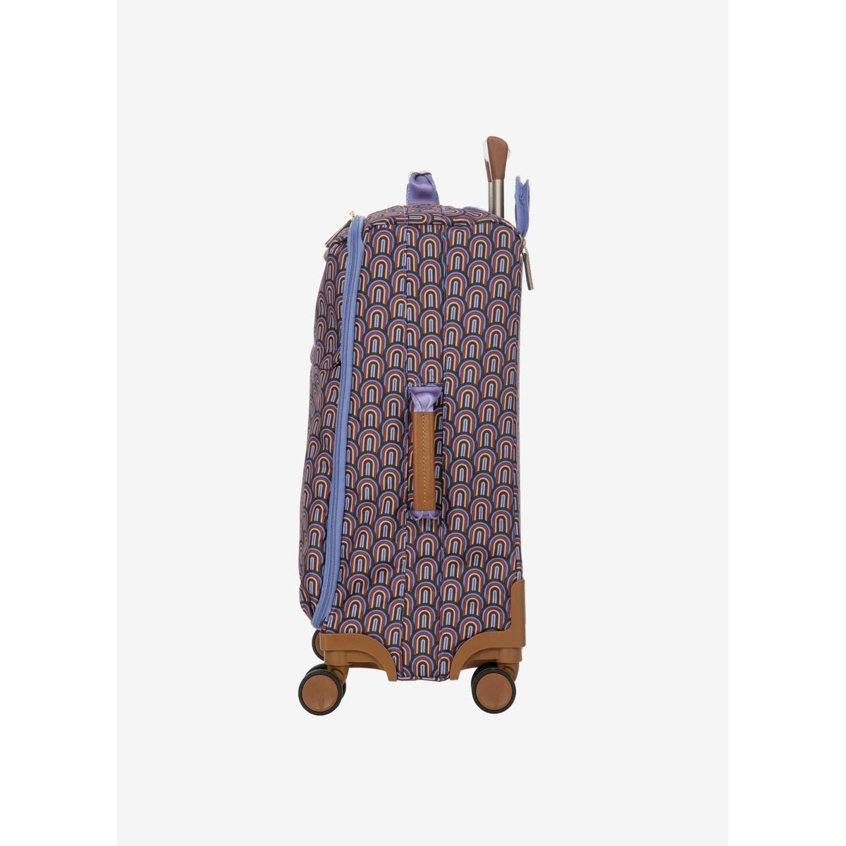 BRIC'S X-Travel 22" Carry On Luggage With Front Access Opening Spinner (Pop)