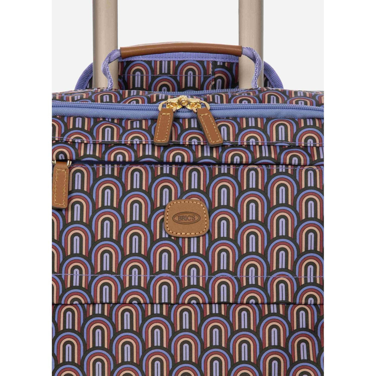 BRIC'S X-Travel 22" Carry On Luggage With Front Access Opening Spinner (Pop)