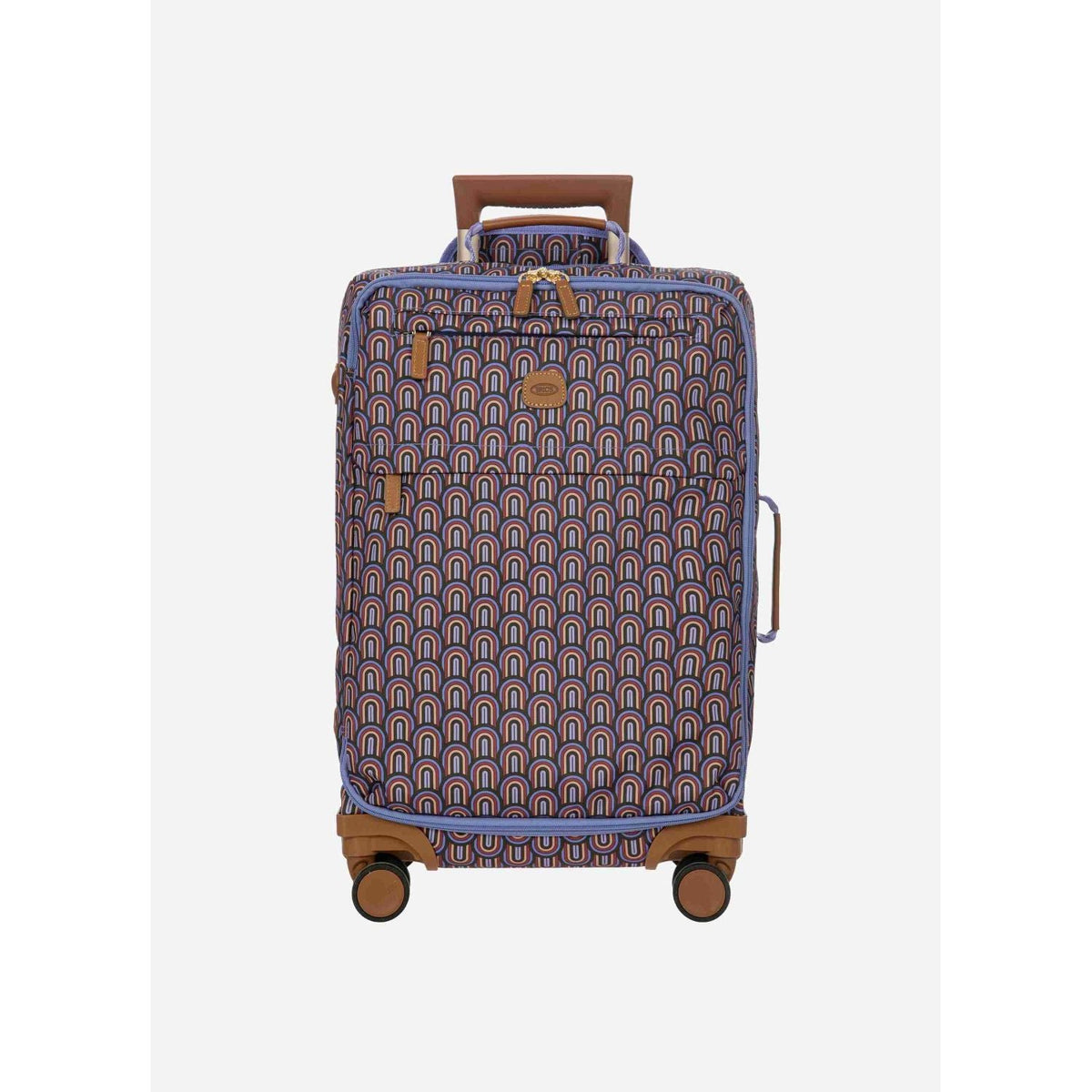 BRIC'S X-Travel 22" Carry On Luggage With Front Access Opening Spinner (Pop)