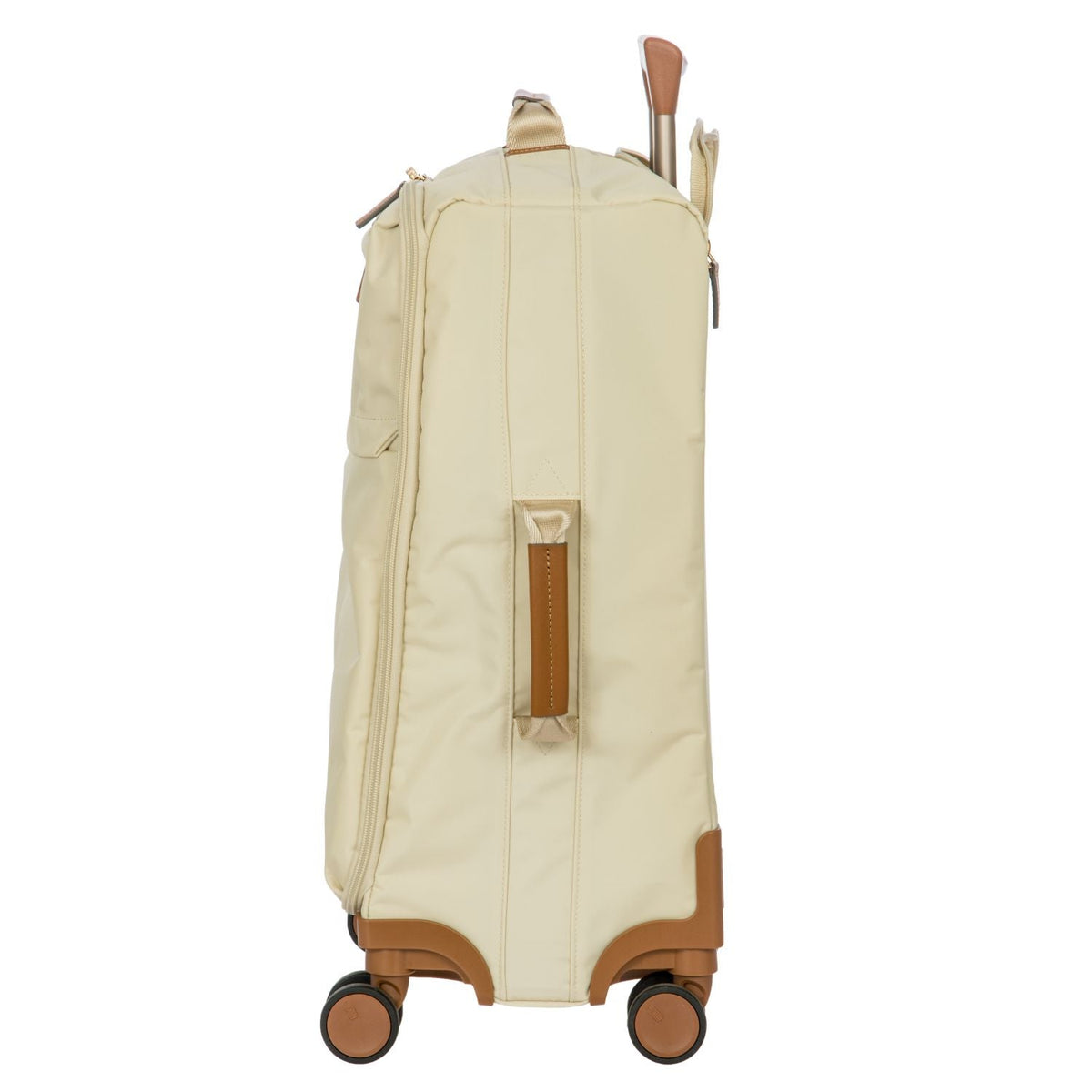 BRIC'S X-Travel 22" Carry On Luggage With Front Access Opening Spinner (Beige)